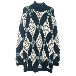 VINTAGE Jones New York Sport sweater hand knit handknit
